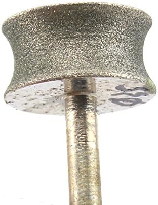 ILOVETOOL Diamond Mounted Point 35mm CONCAVE Cylinder Head Jade Carving Tools