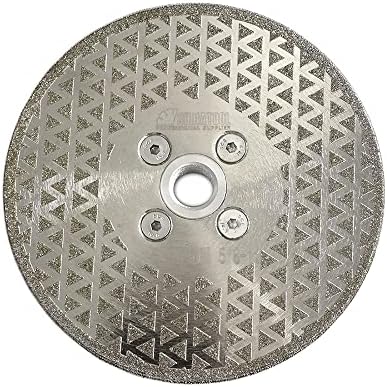 SHDIATOOL 5Inch Diamond Grinding Disc Cutting Wheel 5/8-11 Arbor for Marble