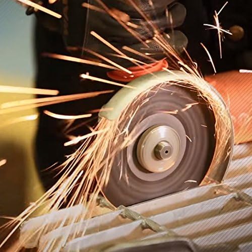 KSEIBI 645110 Grinding Wheels 10-Pack, Aluminum Oxide Discs for Metal & Stainless Steel, 9" x 1/8" x 7/8", Aggressive Grinding for Angle Grinders, Depressed Center Design