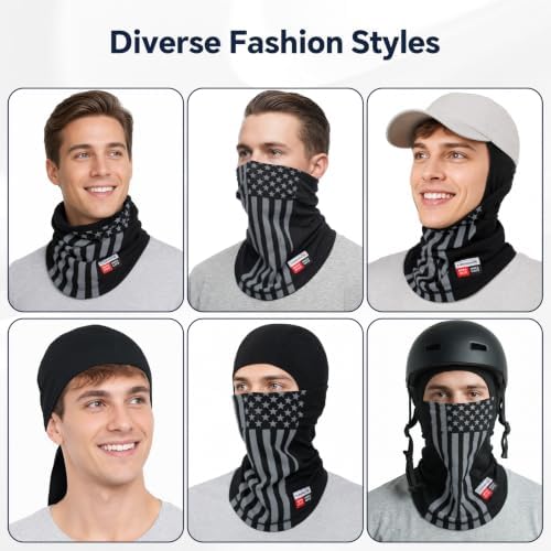 Fullsheild FR Balaclava CAT2 7oz Flame-Retardant Cotton Face Mask, NFPA2112