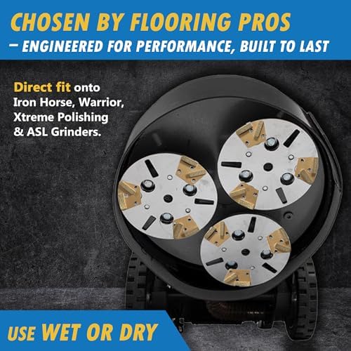 Diamond Grinding Discs for ASL XPS Ironhorse, #18/20 Grit, Extra Soft Bond