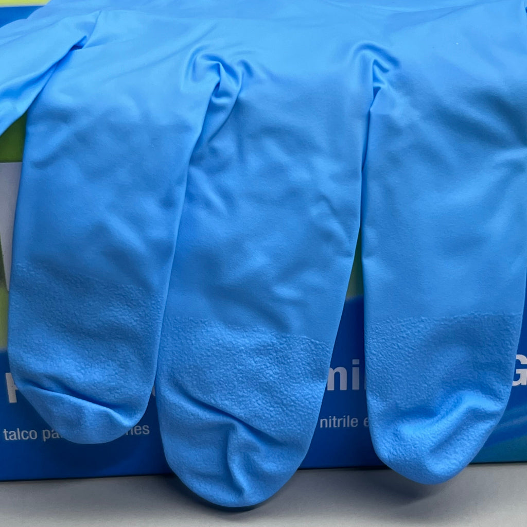 HOSPECO NPF (1,000 PACK) Nitrile Powder Free Exam Gloves Sz S Blue GL-N106FS