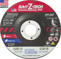 United Abrasives-SAIT 23334 Z-Tech™ High Performance Cut-Off Wheels (Type 27/Type 42 Depressed Center) 4-1/2" x .045" x 7/8", 50-Pack