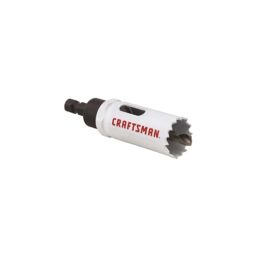 CRAFTSMAN 1-1/4 Inch Bi-Metal Arbored Hole Saw (CMAH114A)