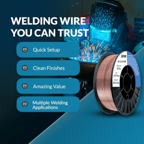 PGN ER70S-6 Mild Steel .035" (12 Pack) Solid MIG Welding Wire 10 lb