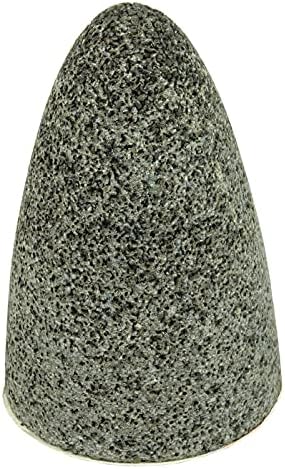 Weiler 68309 Tiger AO Type 16 Round Tip Portable Grinding Cone, A24-R, 2" X 3" X 3/8-24, (Pack of 12)