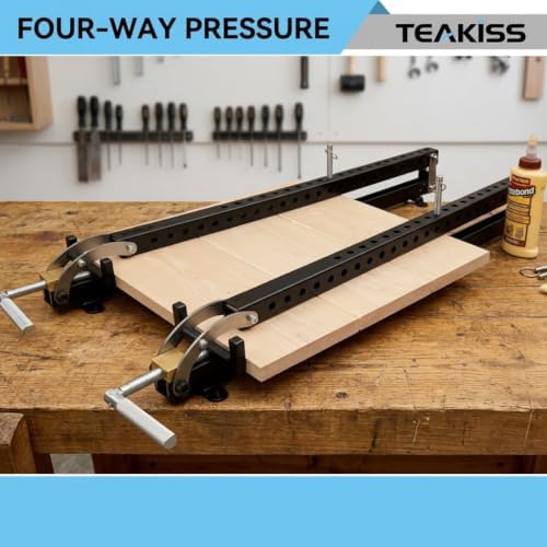 24" 2-Pack 4-Way Pressure Steel Parallel Panel Clamps for Cabinets