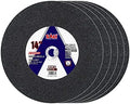 SALI 5 Pack Cut Off Wheel 14 Inch General Purpose Metal Cutting Wheel for 14" Grinders- Cutting Disc Aggressive Cutting 14" x 1/8" x 1" Operating Up to 4400 RPM and 80 M/S 355 * 3.0 * 25.4