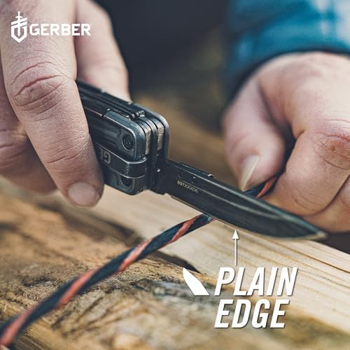 Gerber Gear Lockdown Pry 10-in-1 Multitool EDC Pocket Knife with Pry Bar for Survival, Hunting and Fishing, Gifts for Men