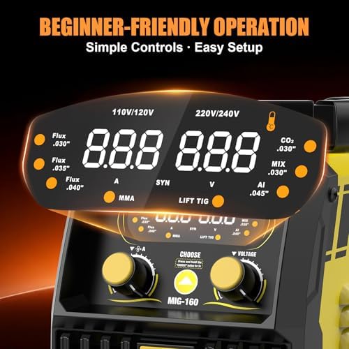 HIZONE 160A 6-in-1 Multifunctional MIG Welder