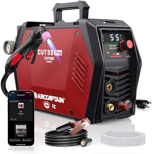 ARCCAPTAIN iControl CUT55 Pro Plasma Cutter Machine, 55Amp, 120V/240V