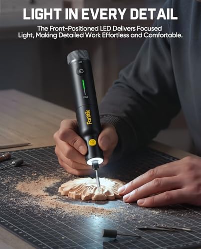Fanttik F2 Pro Kit Cordless Rotary Tool Kit with Pro Refill Accessories Kit