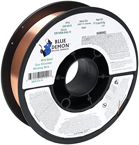 Blue Demon ER70S6 X .045 X 11 LB MIG Carbon Steel Welding Wire