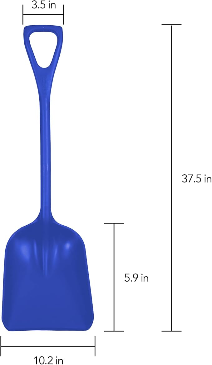 Remco 69813 Shovel,One-Piece,11",PP,Blue