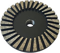 4" Grinding Wheels for Concrete, Granite, and Marble, #40/50 Grit