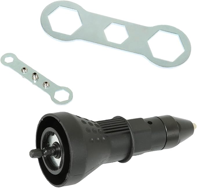 Electric Rivet Nut Gun Drill Adapter Riveter Nut Gun Adapter Cordless Riveting Drill Adaptor Insert Nut Tool
