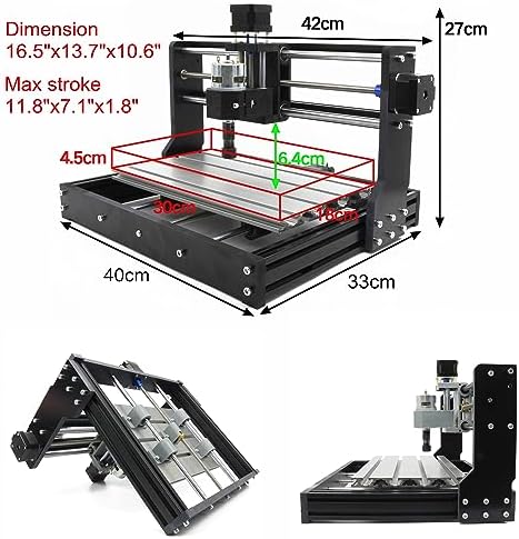 CNCTOPBAOS 3 Axis 3018-PRO CNC Router Mini Desktop Milling Engraver Machine