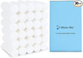 Mister Rui 30 Pack Foam Paint Roller Covers, Small Sponge Roller 4 Inch, High Density Foam Brings Smooth Finishes, Perfect for Cabinets, Cupboards, Doors
