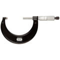Starrett Outside Micrometer with One-Piece Spindle, Satin Chrome Finish and Advanced Sleeve Design - Quick and Easy Adjustment, 5-6" Range, .0001" Graduation - T436.1XRL-6