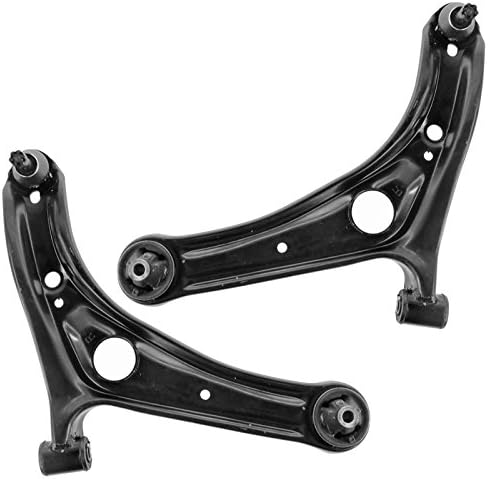 TRQ Front Steering & Suspension Kit Control Arm with Ball Joint Sway Bar