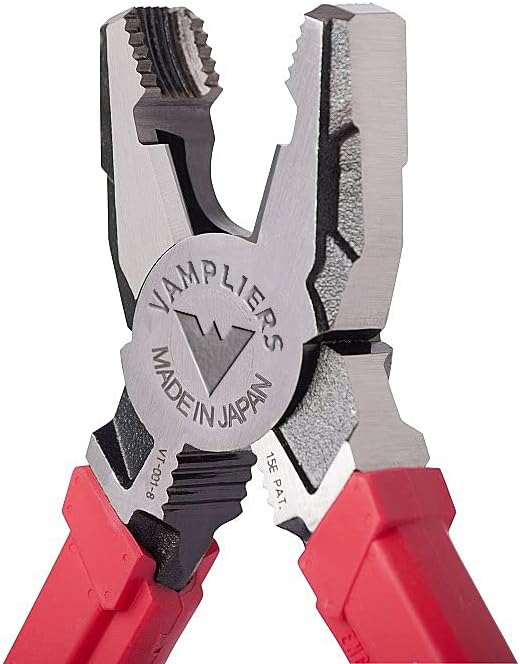 VAMPLIERS 8" Stripped Screw Extractor Pro Linemans Pliers Gift Box Set