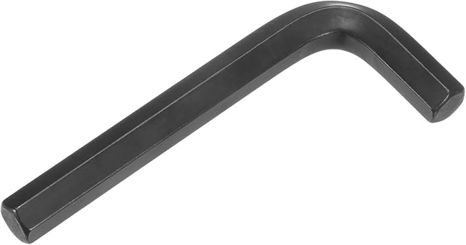 HARFINGTON Hex Key Wrench 17mm L-Shape Hexagon Metric Chrome Vanadium Steel | Repairing Tool Wrenches for Home Repair,Black