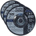 BHA 4" x1/4" x5/8" Metal Grinding Wheels for Angle Grinder - 15 Pack