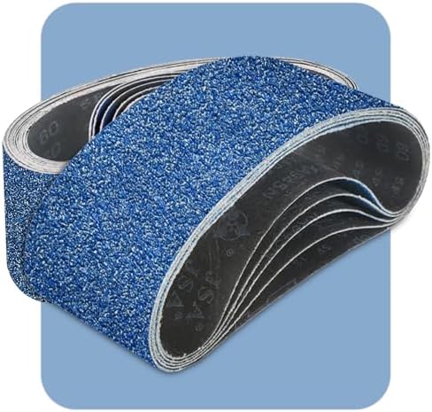 3x18 Inch Sanding Belts 20 Pcs 40 Grits Heavy Duty Belt Sander Zirconia Belt Sander Paper for Wood, Metal, Stainless Steel, Automotive, and Furniture