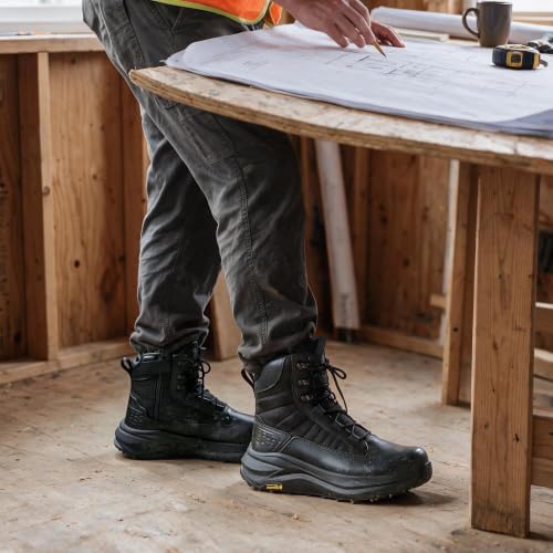 NORTIV 8 Men's Composite Toe Work Boots with Wide Toe Box