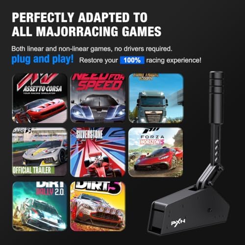PXN HB S USB Handbrake for Sim Racing, PC Racing Handbrake