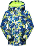 PHIBEE Big Boy's Waterproof Breathable Snowboard Ski Jacket