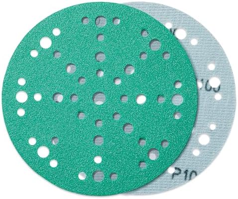 6" 100 Grit Sanding Discs for Festool, 49-Hole Hook & Loop, 100 Pack