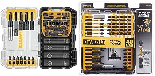 DEWALT Screwdriver Bit Set, Impact Ready, FlexTorq (35-Piece and 40-Piece)
