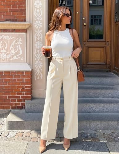 ZESICA Women's 2026 Business Casual Work Office Dress Pants