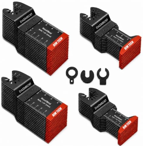 55PCS Bi-Metal Oscillating Tool Blade for Metal, Wood & Plastic