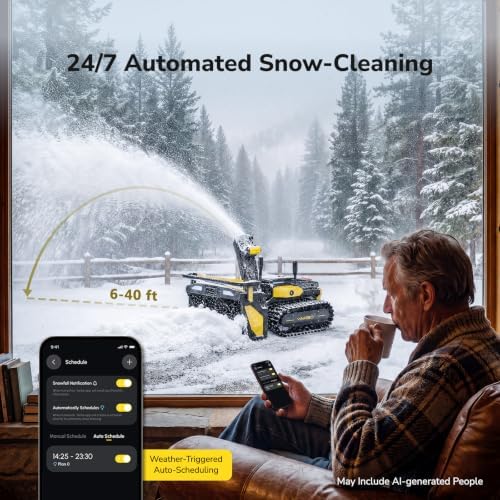YARBO Upgraded Snow Blower Gen 2 Module Works with Y40/Y40P Core