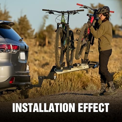 YZONA Tow Hitch 2 Inch, Trailer Hitch Extension Riser for 2-Inch Receiver, 6.6" Rise/Drop, Adjustable Lengths 5", 6", 8", 9", Solid Tube, 7500 lbs Capacity, Includes Bolt, Nut & Clip, Matte Black