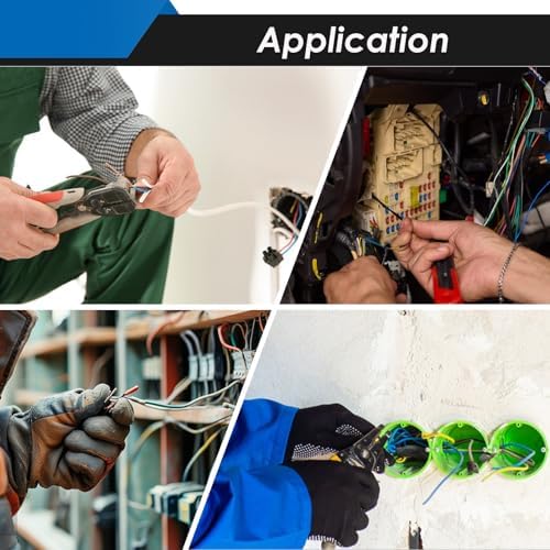 252Pcs Solder Seal Wire Connectors Kit, 120Pcs Heat Shrink Wire Connectors & 132Pcs Heat Shrink Tubing Waterproof and Insulated Electrical Wire Terminals for Marine, Automotive