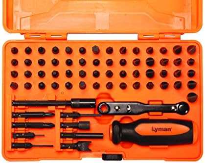 Lyman Master Gunsmith Multi Tool Kit Includes Hex Torx Flathead Phillips and Specialty Bits