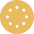 Bosch Professional 5x Expert C470 Sandpaper (for Hardwood, Paint on wood, Ø 115 mm, Grit 80, Accessories Random Orbital Sander)