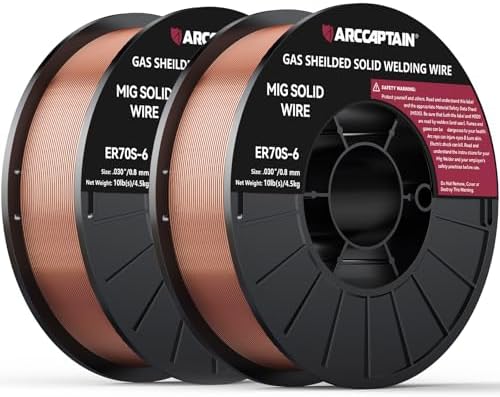 ARCCAPTAIN MIG Welding Wire ER70S-6 .030" 10LB x 2