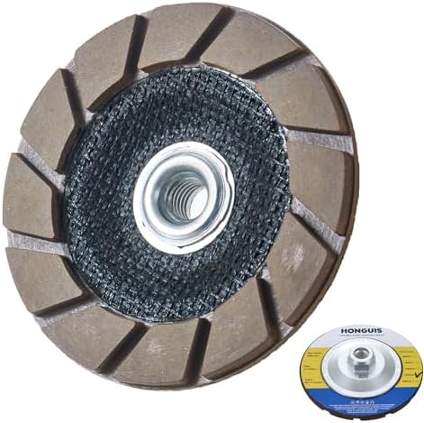 5" Ceramic Bond Diamond Cup Wheel for Concrete, 5/8-11, 200 Grit