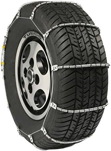 SCC SC1026 Radial Chain Cable Traction Tire Chain, Silver, Set of 2