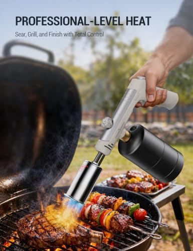 ThermoMaven Propane Torch Gun, One-Touch Max Fire Flame Thrower