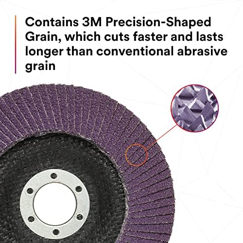 3M Flap Disc, 769F, 40+, T27, 5 in x 7/8 in