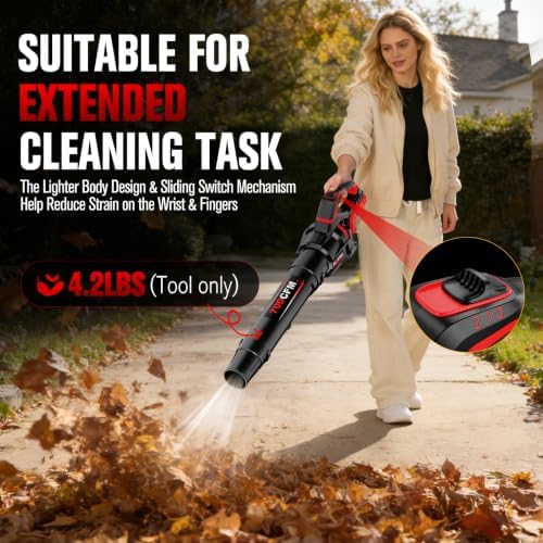 700 CFM Leaf Blower Compatible with Milwaukee M18 Battery (Bare Tool)