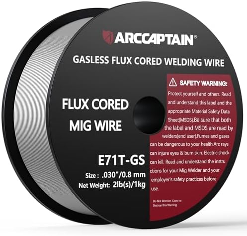 ARCCAPTAIN Flux Core Welding Wire E71T-GS .030" 2LB x 1
