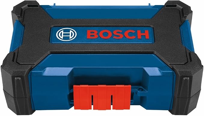 Bosch SDMS44 44-Piece Assorted Impact Tough Screwdriving Custom Case System Set for Screwdriving Applications