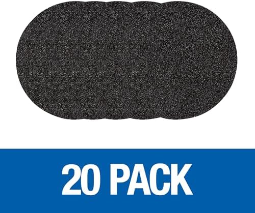 Mercer Industries 463050-16" Silicon Carbide Floor Sanding PSA Discs, Grit 50 (20 pack)