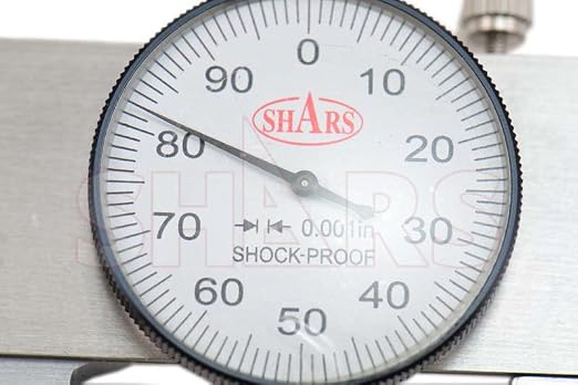 Shars Heavy Duty 18" Long Range Stainless Steel Dial Caliper 303-1312 New R)